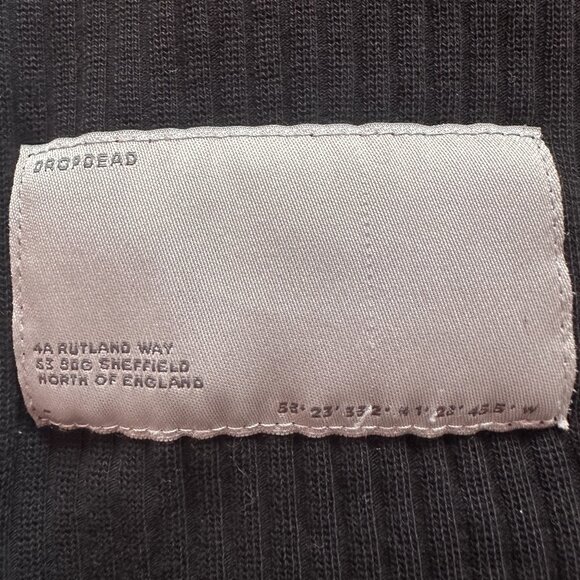 Drop Dead women's crop top - Picture 4 of 4